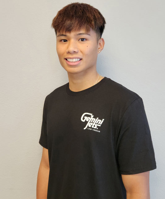 GeminiWEAR Black T-Shirt