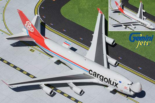 Gemini200 Cargolux Boeing 747-400F (Interactive Series) LX-LXL