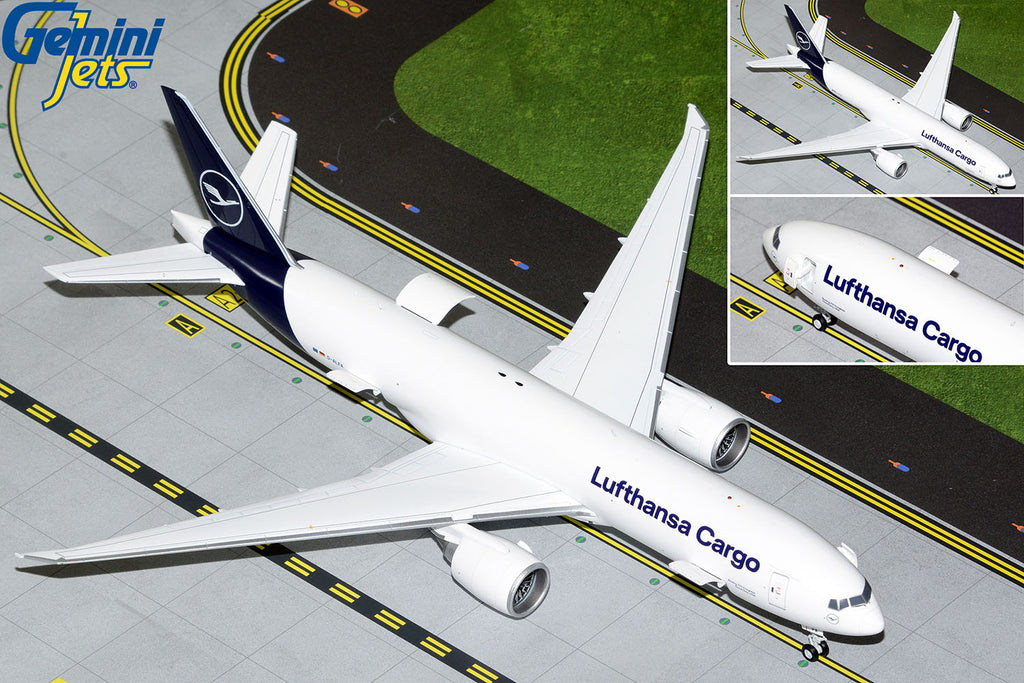 Gemini200 Lufthansa Cargo Boeing 777F (Interactive Series) D-ALFA