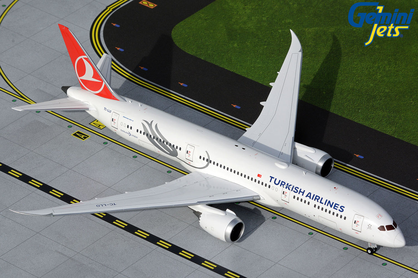 Gemini200 Turkish Airlines Boeing 787-9 Dreamliner TC-LLO