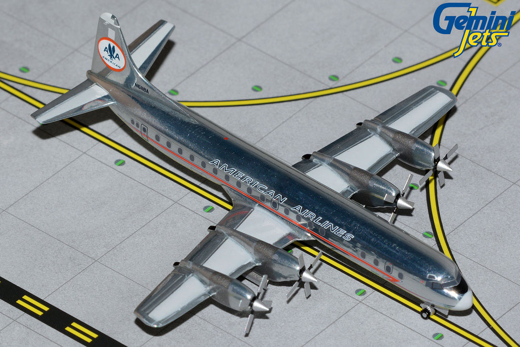 GeminiJets 1:400 American Airlines Lockheed L-188 Electra N6118A