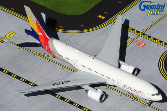 GeminiJets 1:400 Asiana Airlines Boeing 777-200ER HL7755