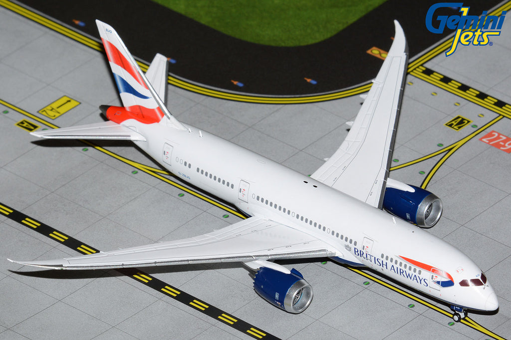 GeminiJets 1:400 British Airways Boeing 787-8 Dreamliner G-ZBJG