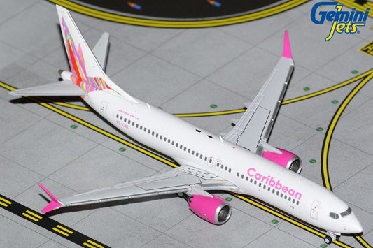 GeminiJets 1:400 Caribbean Airlines Boeing 737 MAX 8 9Y-CAL