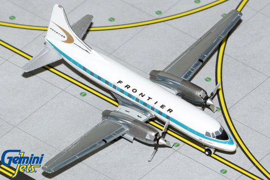 GeminiJets 1:400 Frontier Airlines Convair 580 N73117