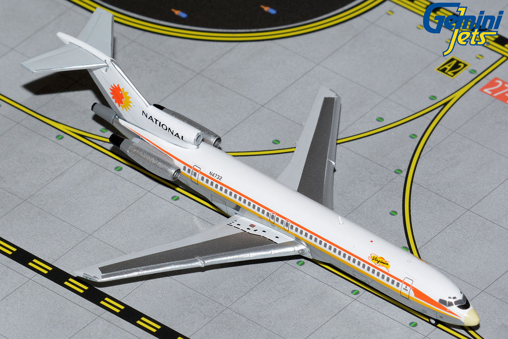 GeminiJets 1:400 National Airlines Boeing 727-200 N4732