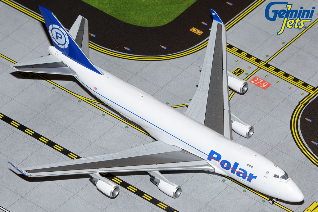 GeminiJets 1:400 Polar Air Cargo Boeing 747-400F (Interactive Series) N450PA