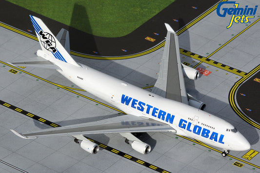 GeminiJets 1:400 Western Global Boeing 747-400F N344KD