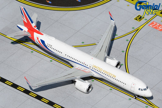 GeminiMACS 1:400 Royal Air Force (RAF) Airbus A321neo G-XATW